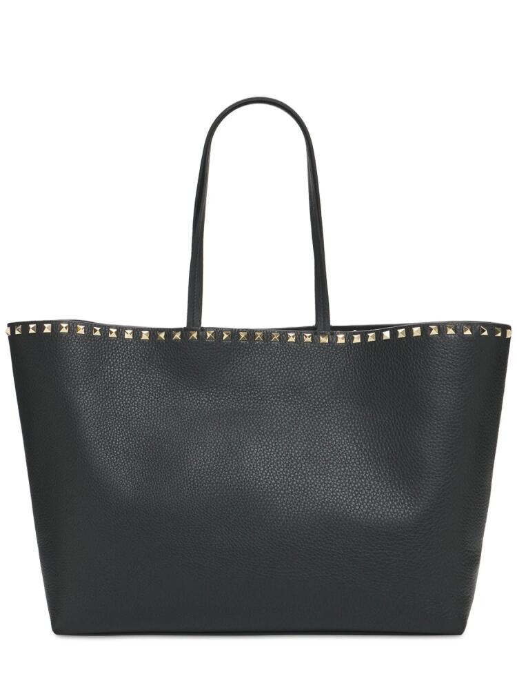 VALENTINO GARAVANI Large Rockstud Leather Tote Bag Cover