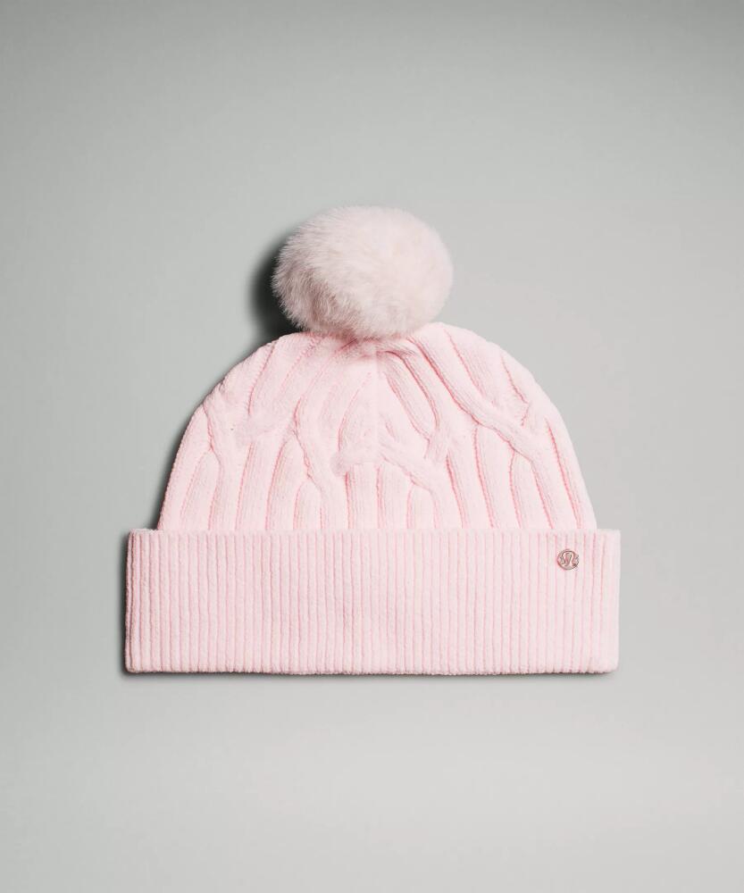 lululemon Cable-Knit Pom-Pom Beanie Cover