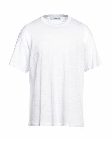 Costumein Man T-shirt White Linen Cover