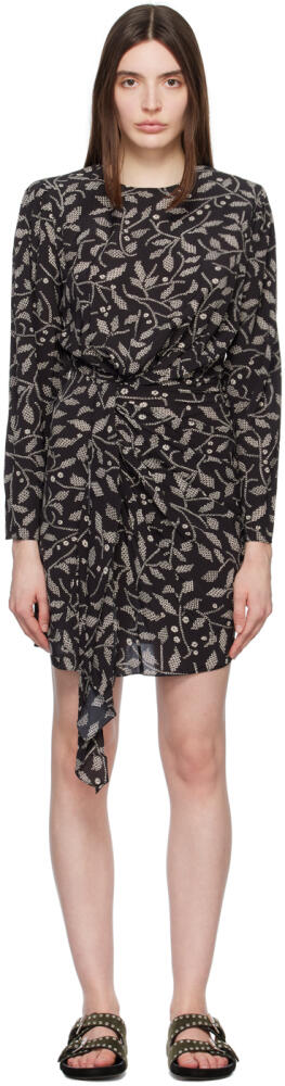 Isabel Marant Etoile Black Dulce Minidress Cover