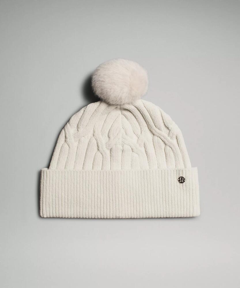 lululemon Cable-Knit Pom-Pom Beanie Cover