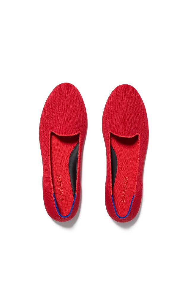 Rothy's The Lounge Loafer in Bombshell Red Cover