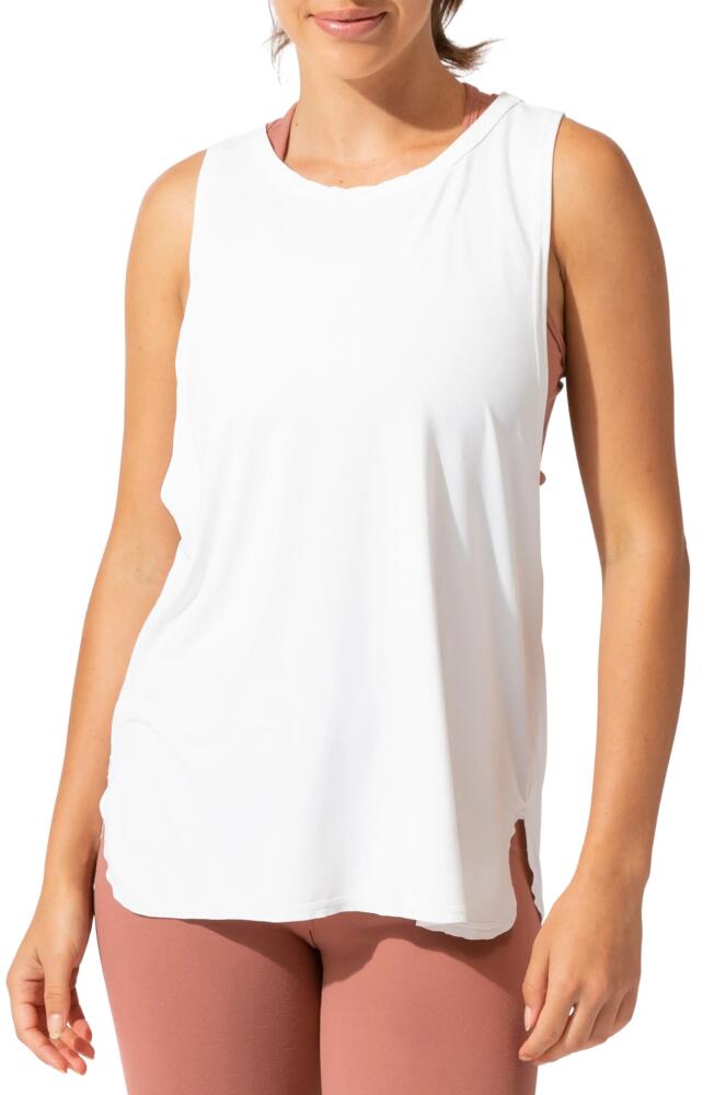 Threads 4 Thought Ramona Racerback Tank in White Cover