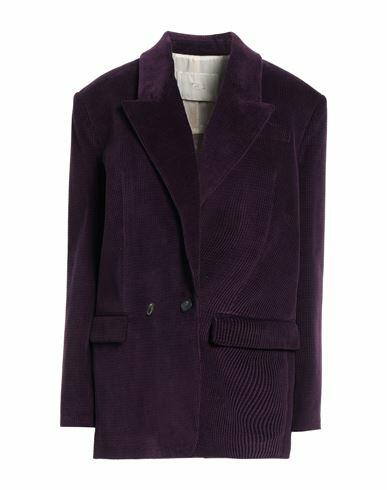 Tela Woman Blazer Purple Cotton Cover