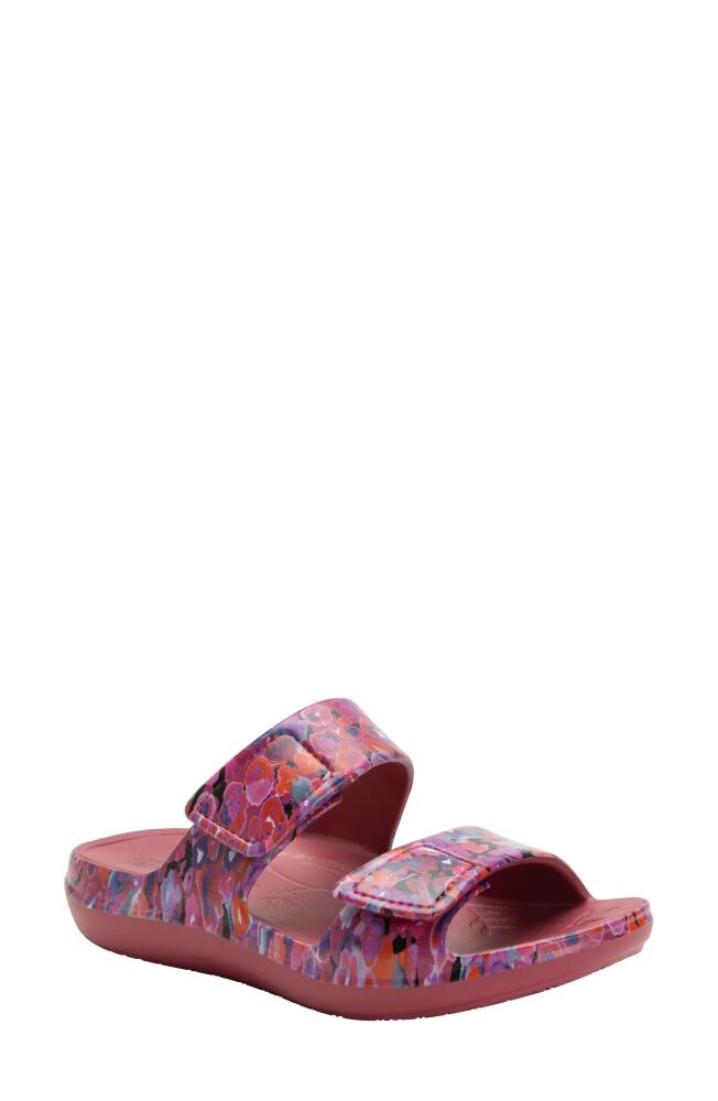 Alegria by PG Lite Orbyt Slide Sandal in Poppy Pop Pink Cover