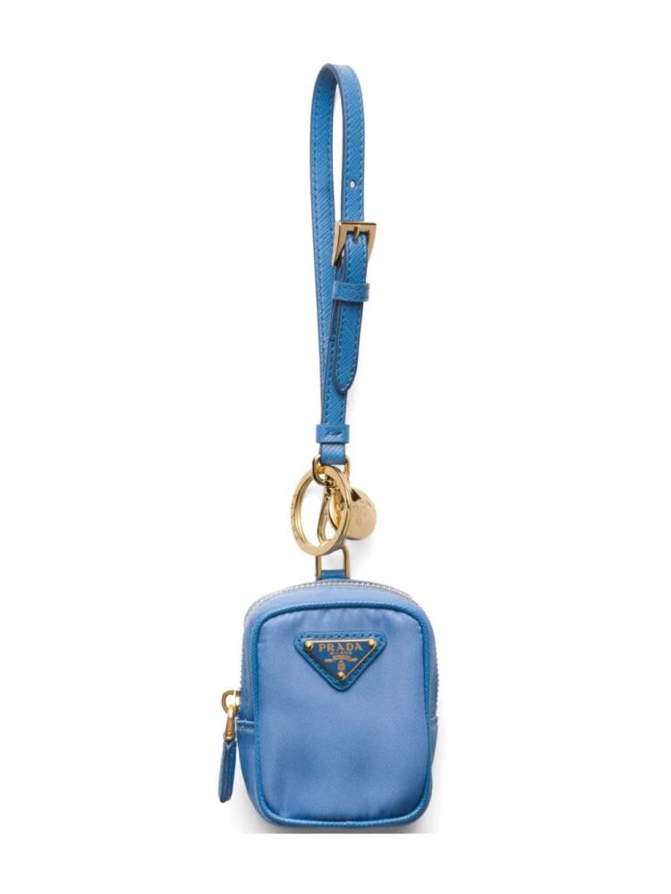 Prada Re-Edition 1978 keychain - Blue Cover