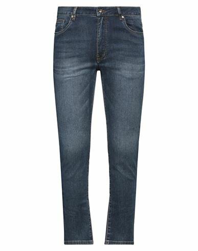 Take-two Man Jeans Blue Cotton, Polyester, Elastane Cover