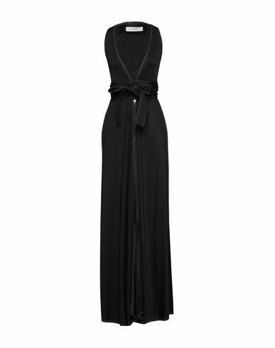 Golden Goose Woman Maxi dress Black Viscose, Polyamide Cover