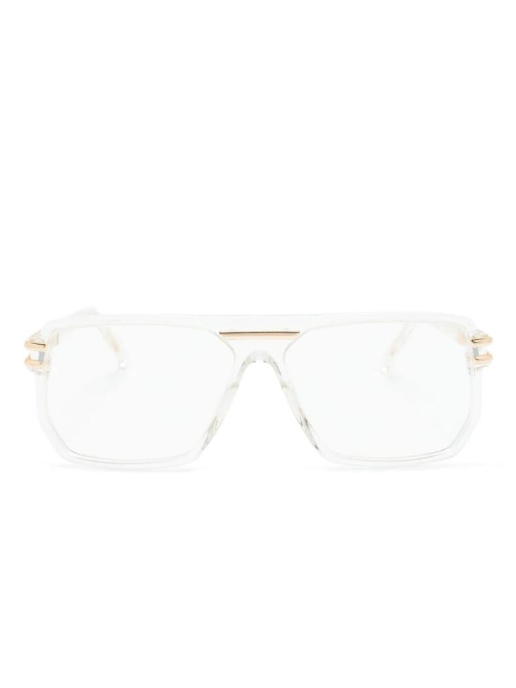 Cazal 6030 rectangle-frame glasses - Neutrals Cover