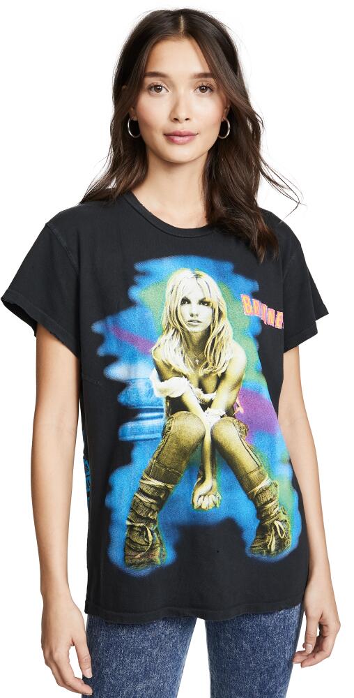 MADEWORN ROCK Britney Concert Tee Dirty Black Cover