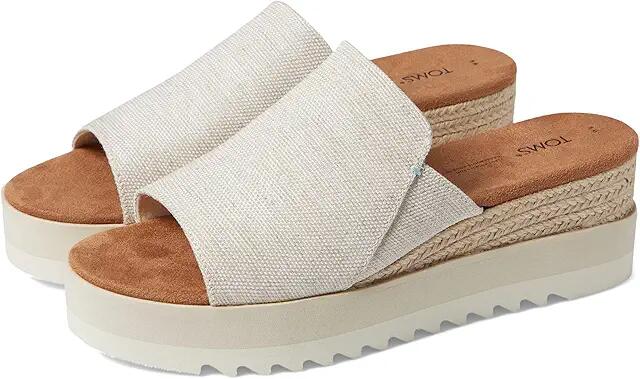 TOMS Diana Mule (Natural) Women's Shoes Cover