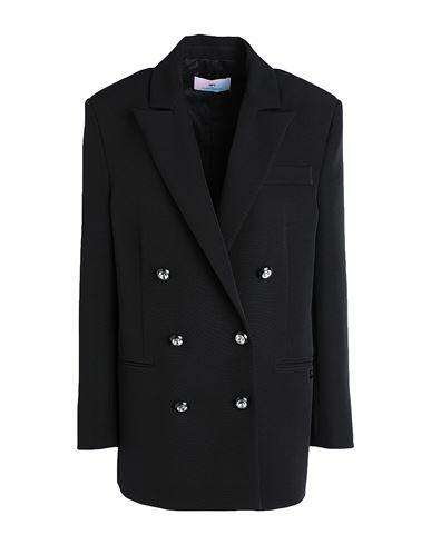 Chiara Ferragni Woman Blazer Black Polyester, Elastane Cover