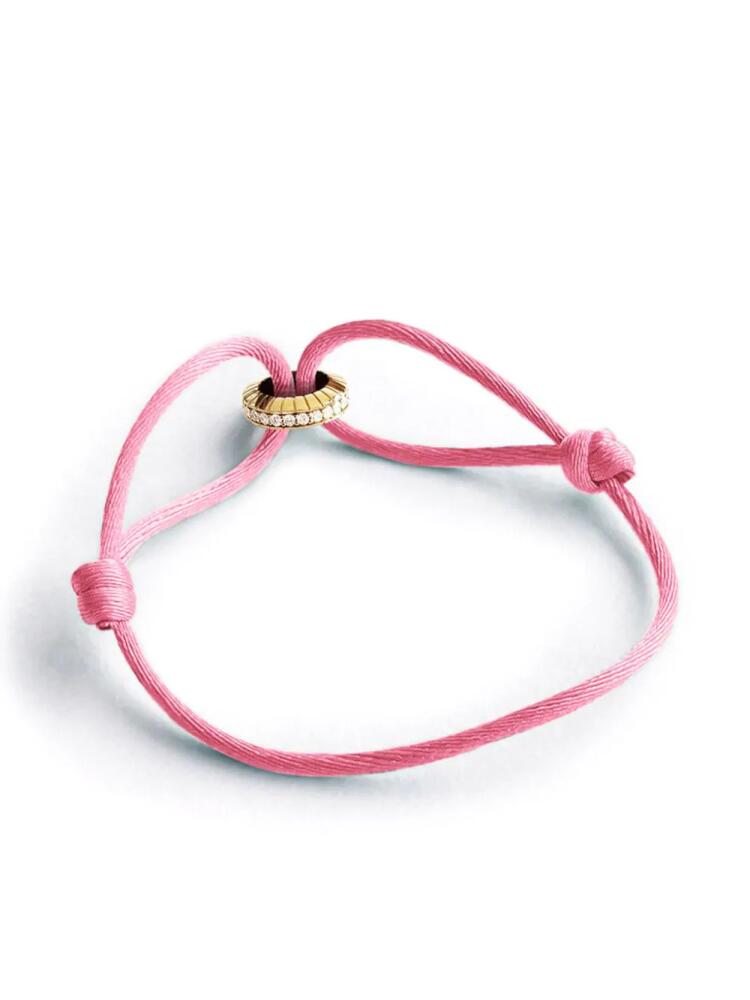 LOEV 14kt yellow gold Eternity Summer diamond bracelet - Pink Cover