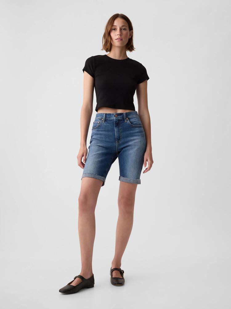 Gap 9" High Rise Bermuda Shorts Cover