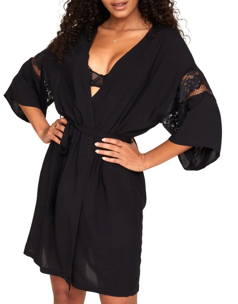 Adore Me Desirae Robe in Black Cover