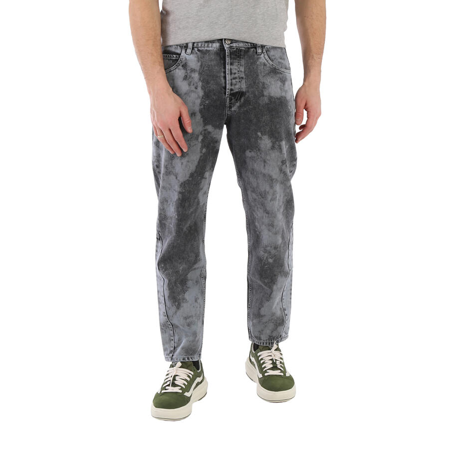 A Cold Wall Mens Grey Wash Fade Form Slim Jean Cover