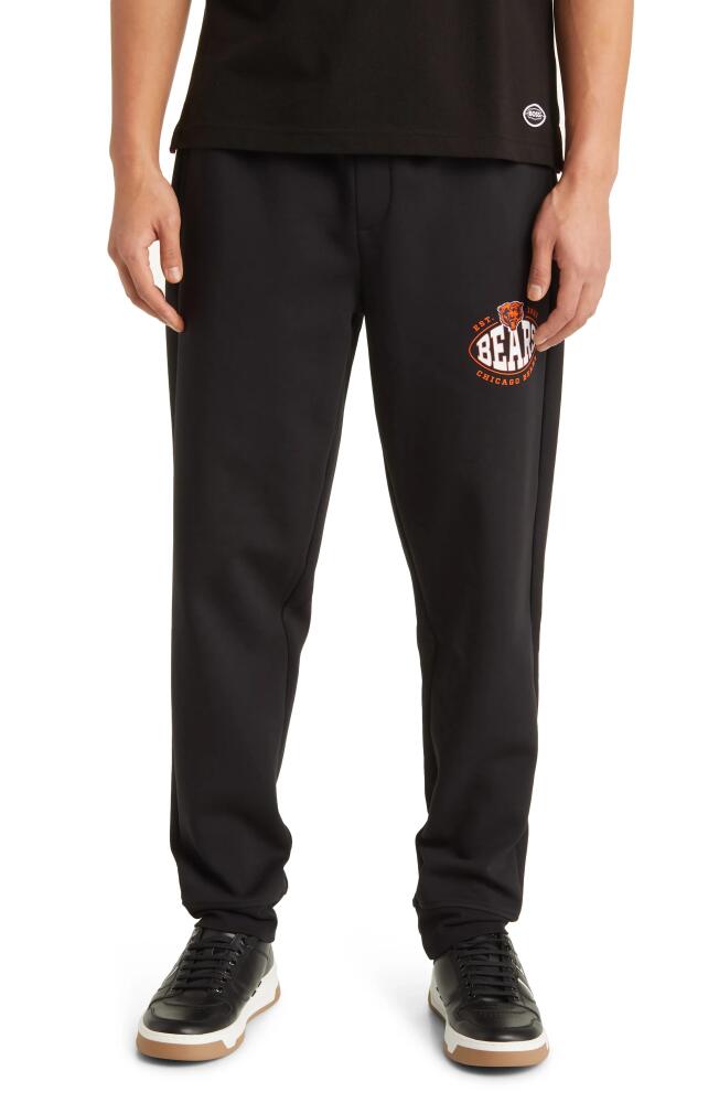 BOSS x NFL Cotton Blend Joggers in Chicago Bears Black Cover