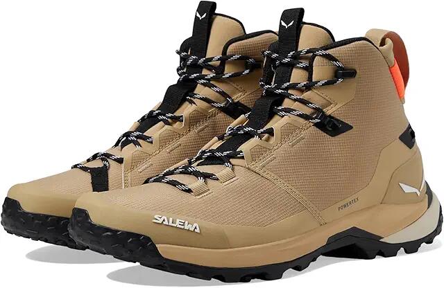 SALEWA Puez Mid PTX (Quicksand/Quicksand) Men's Shoes Cover