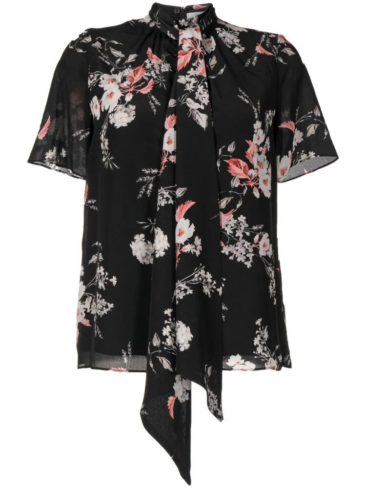 ERDEM Michaela floral-print blouse - Black Cover