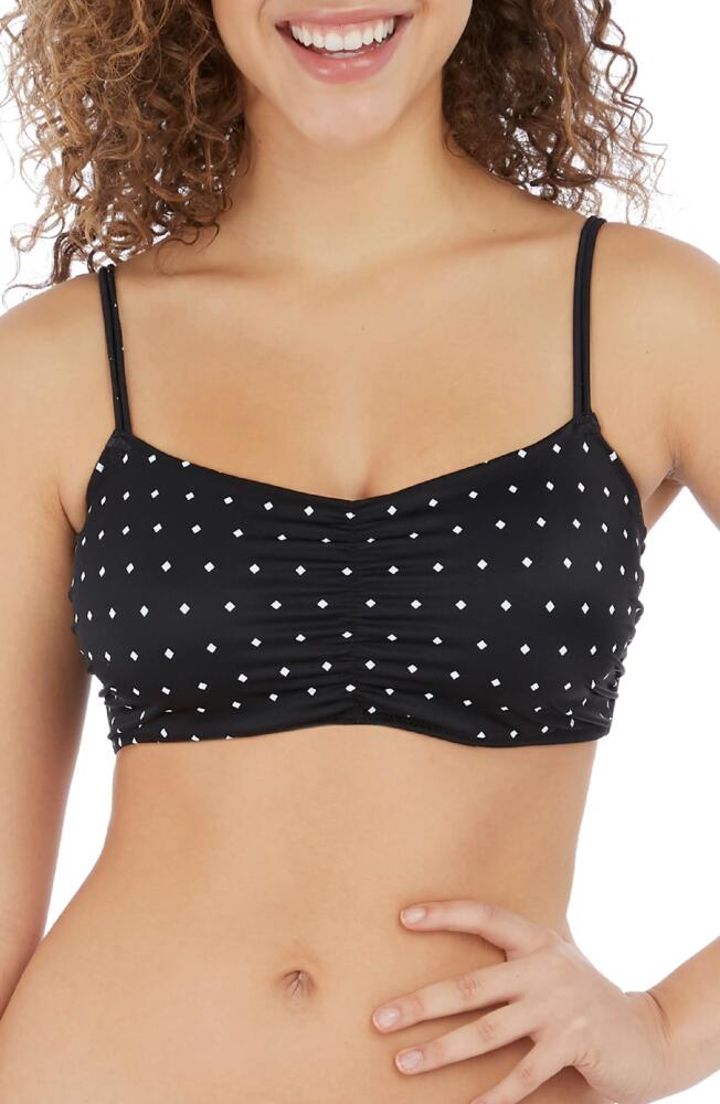 Freya Jewel Cove Concealed Underwire Bikini Top in Black Cover