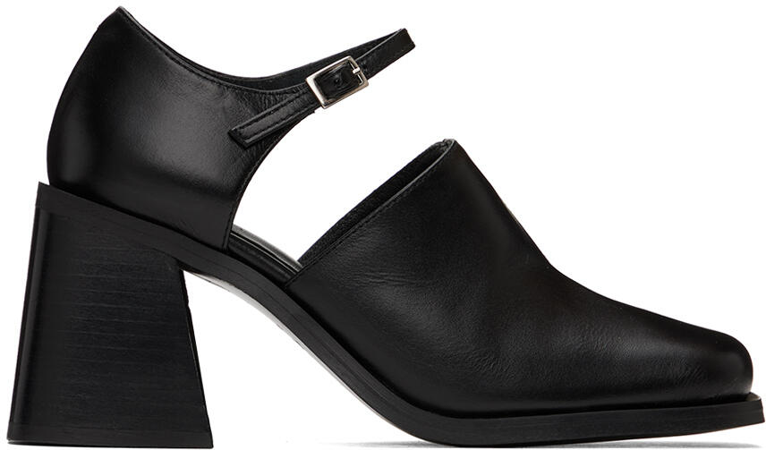 Justine Clenquet Black Kate Heels Cover