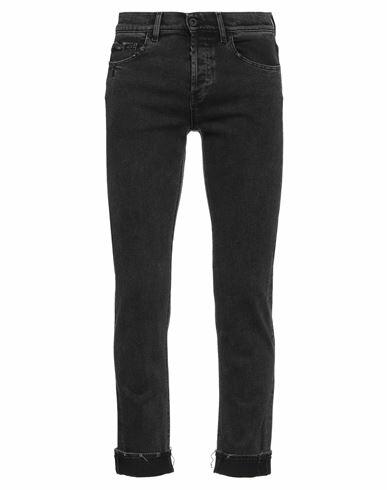 Pence Man Jeans Black Cotton, Elastane Cover