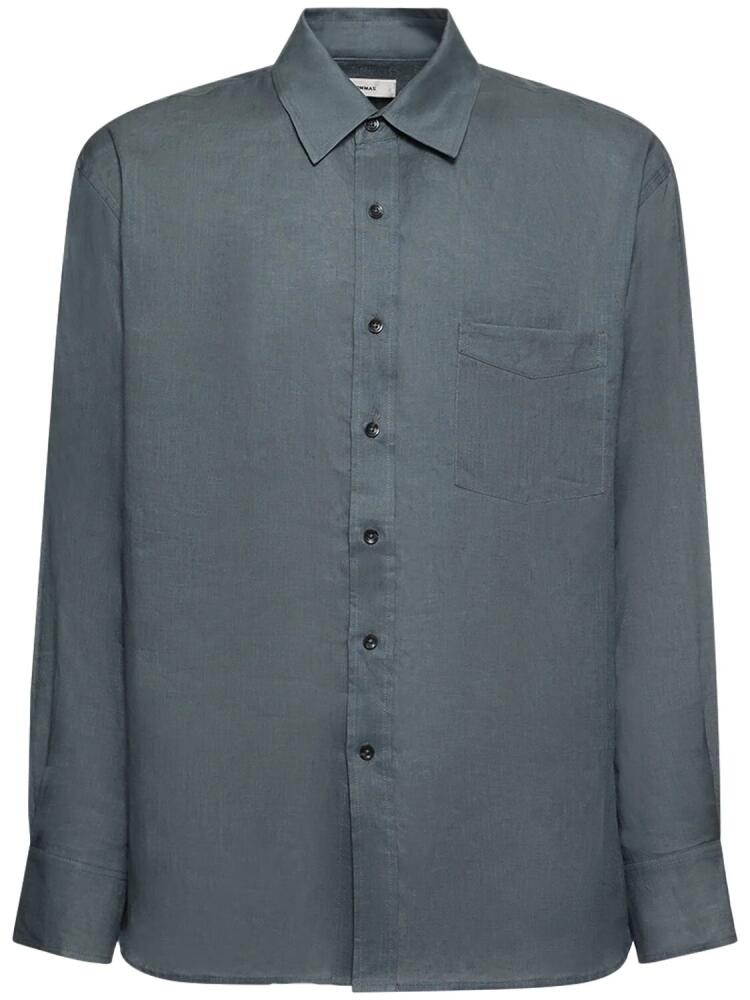 COMMAS Oversized Linen Shirt W/pocket Cover