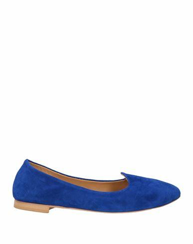 Anna F. Woman Ballet flats Bright blue Soft Leather Cover