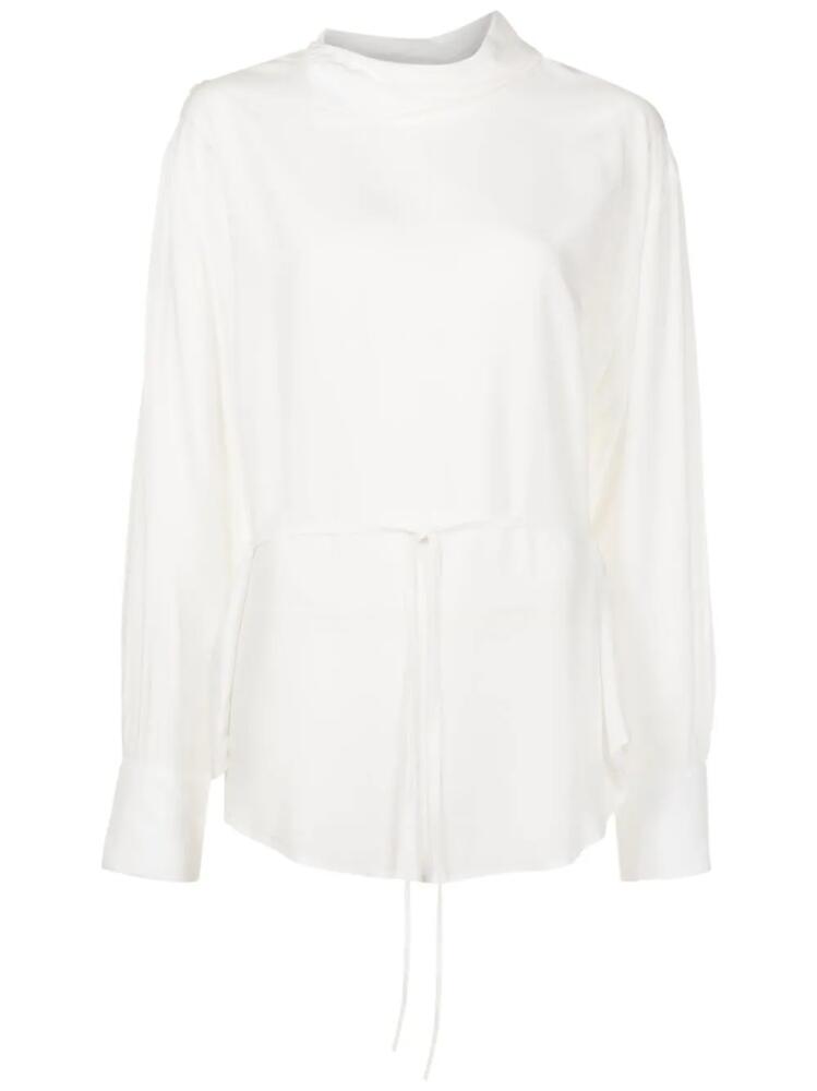 Uma | Raquel Davidowicz long-sleeve blouse - White Cover