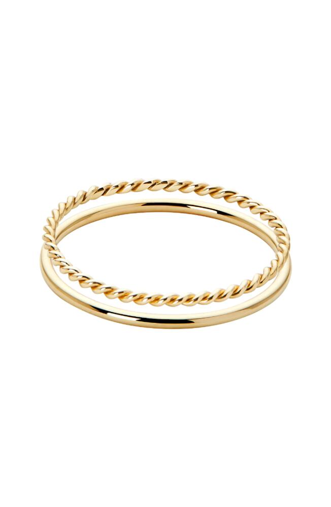 Ana Luisa Gold Ring Set Cover