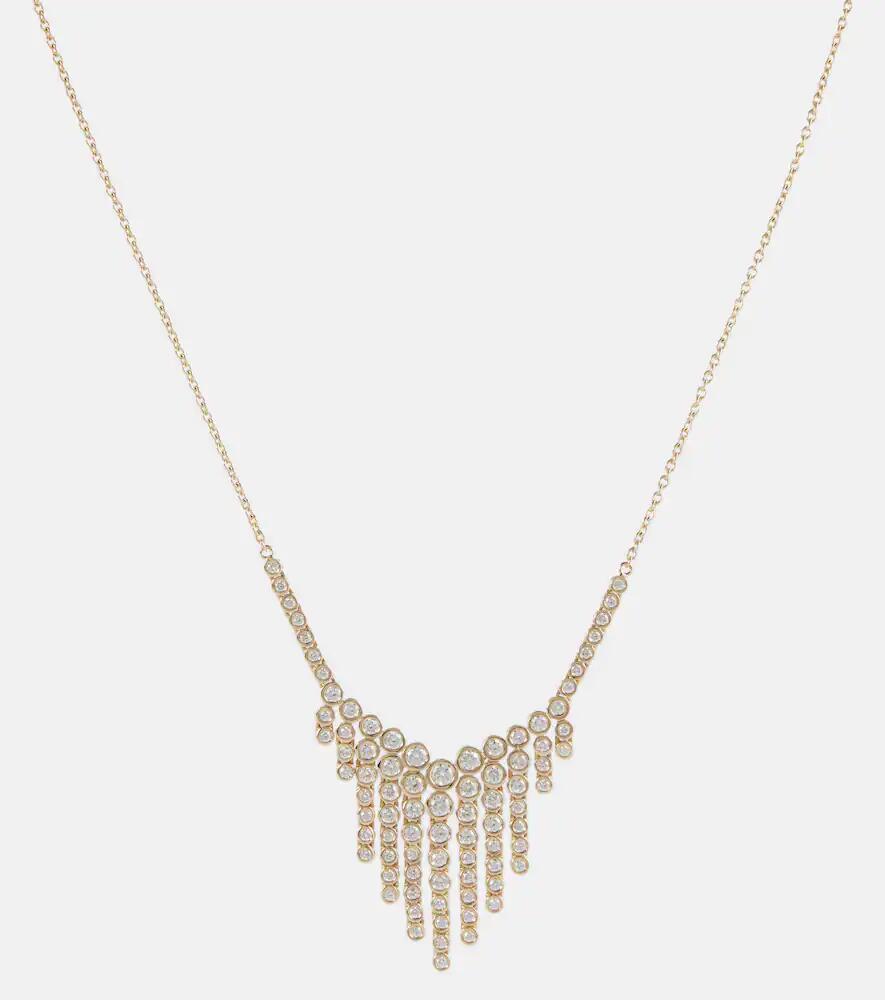 Ondyn Fringe 14kt gold necklace with diamonds Cover