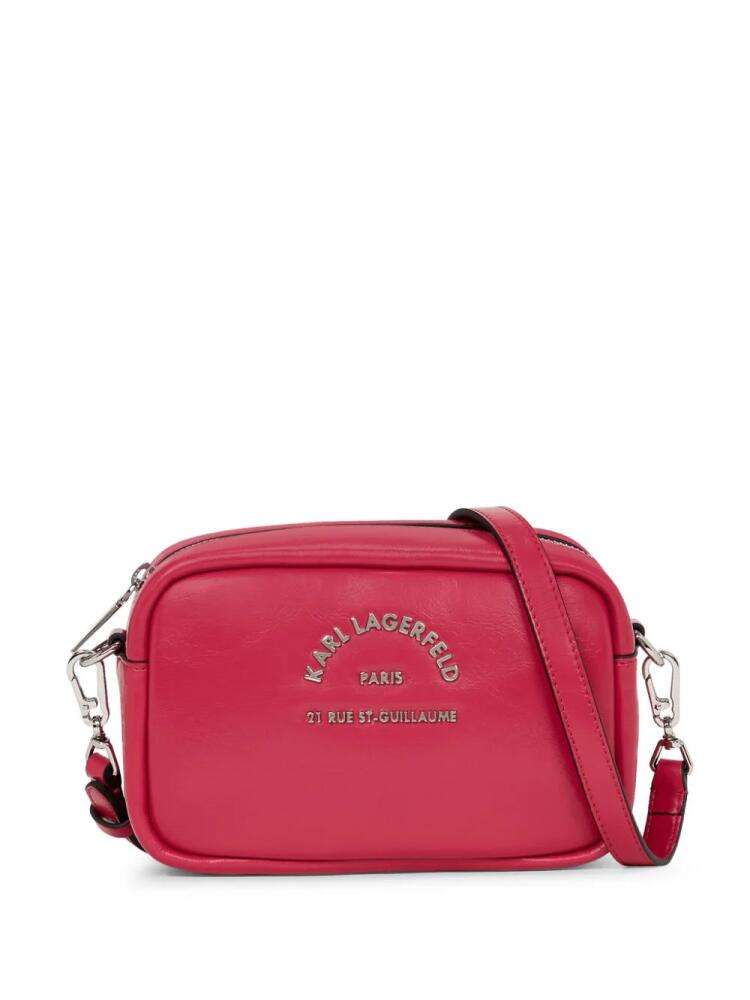 Karl Lagerfeld Rue St-Guillaume camera bag - Pink Cover