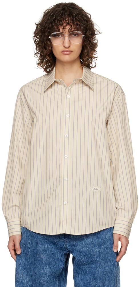 ADER error Beige Fluic Shirt Cover