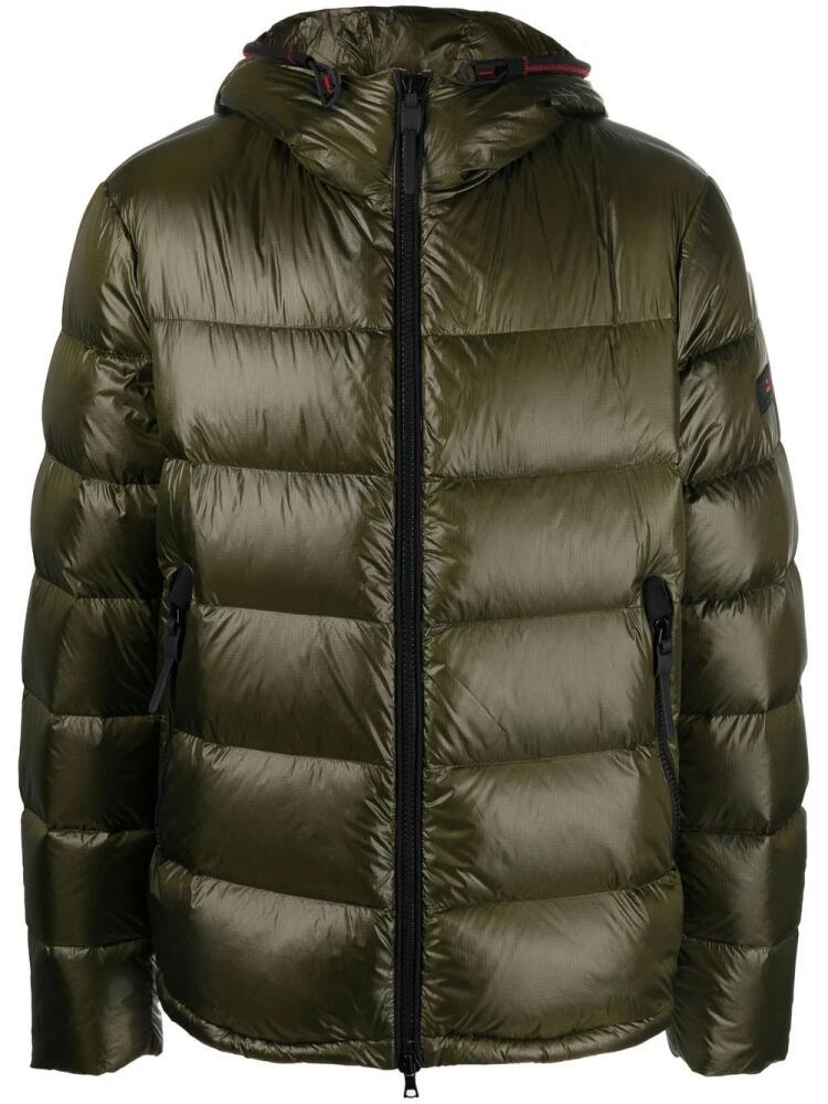 Peuterey hooded puffer jacket - Green Cover