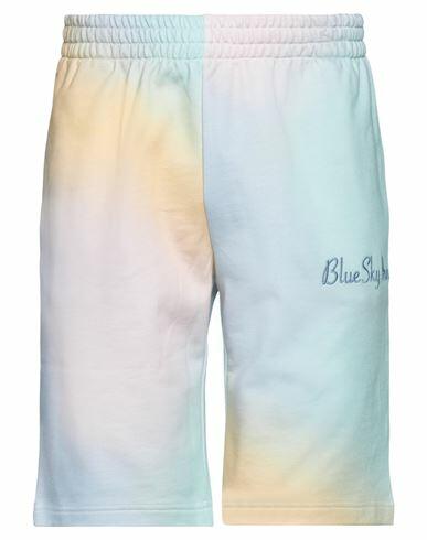 Blue Sky Inn Man Shorts & Bermuda Shorts Light green Cotton Cover