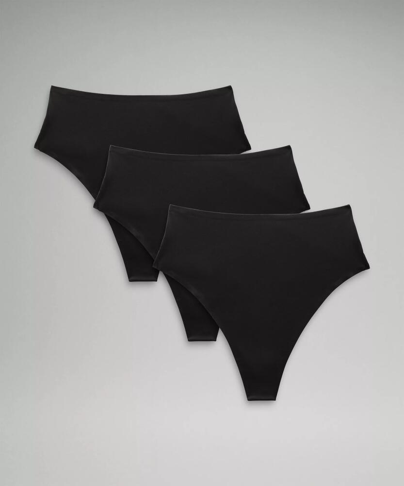 lululemon Wundermost Ultra-Soft Nulu High-Waist Thong Underwear 3 Pack Cover