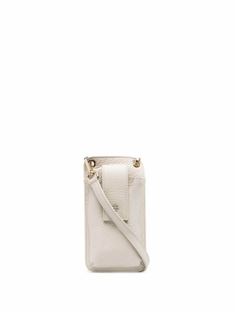 Eleventy embossed logo mobile-phone bag - Neutrals Cover