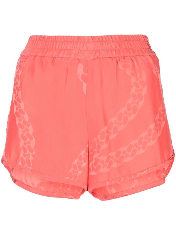 Stella McCartney print silk shorts - Pink Cover