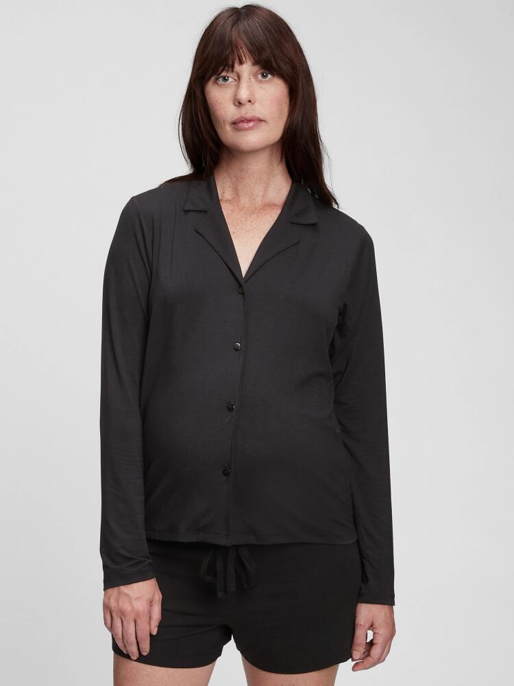 Gap Maternity Modal PJ Shirt Cover