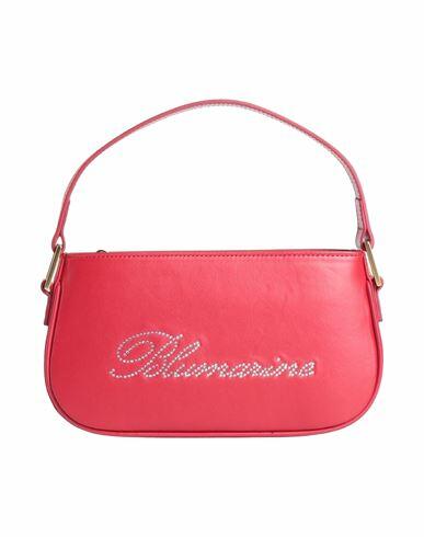 Blumarine Woman Handbag Red Bovine leather Cover