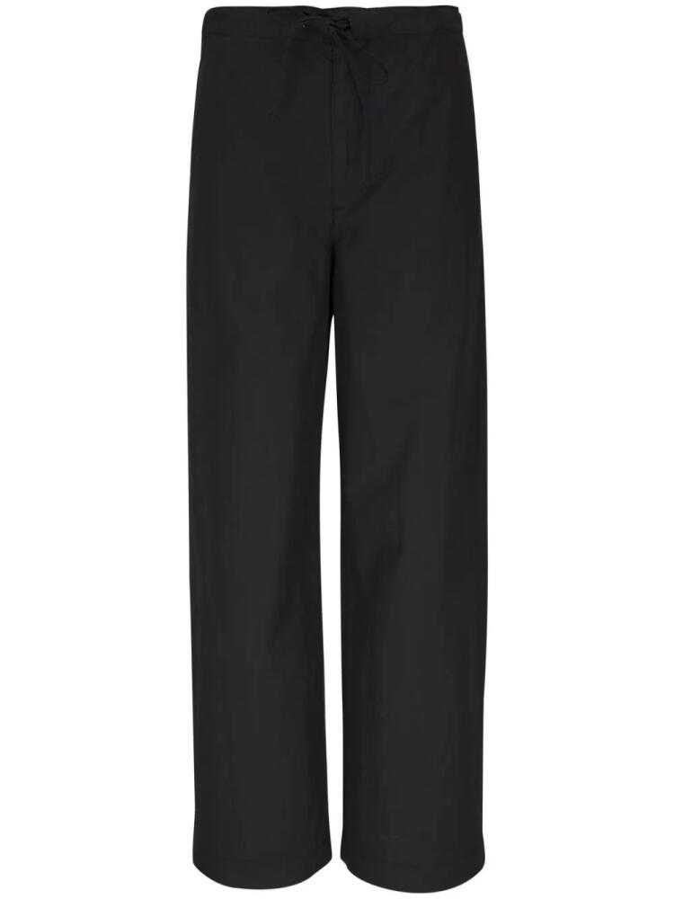 Nili Lotan plain cotton trousers - Black Cover