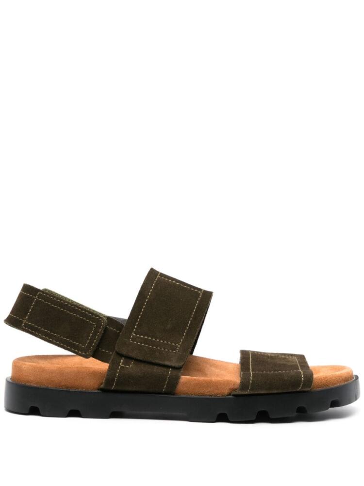 Camper Brutus suede sandals - Green Cover