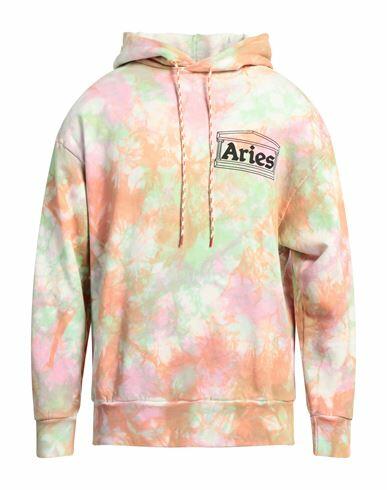 Aries Man Sweatshirt Light pink Cotton Cover