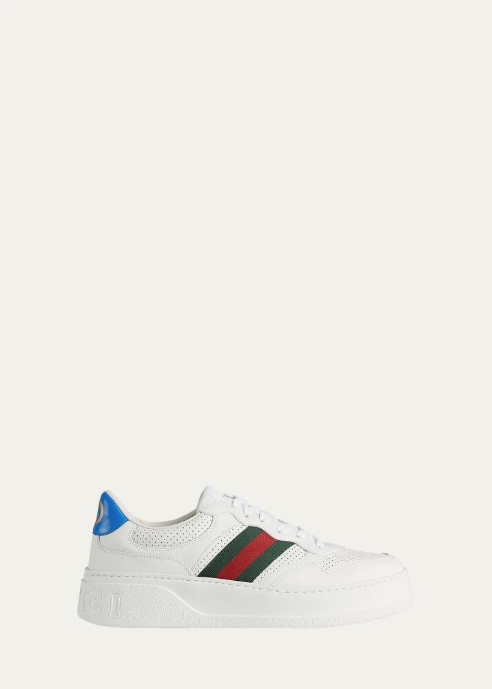 Gucci Men's Chunky B Web Low-Top Sneakers Cover