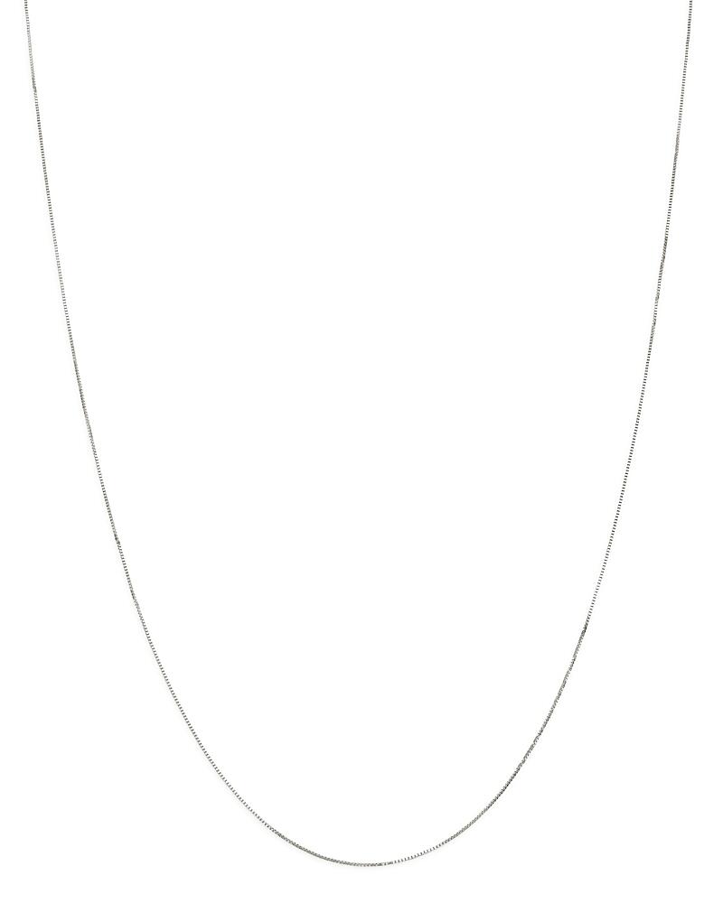 Bloomingdale's Fine Collection Box Link Chain Necklace in 14K White Gold - Exclusive Cover