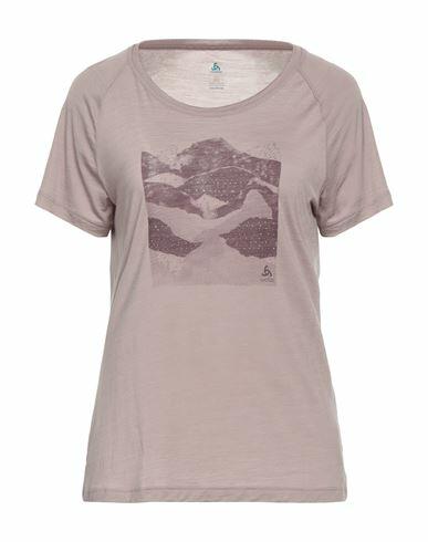 Odlo Woman T-shirt Light purple Lyocell, Merino Wool Cover