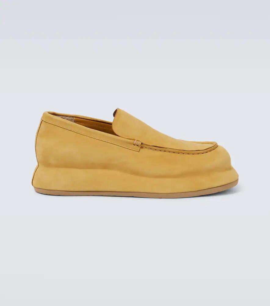 Jacquemus Les Mocasins Bricciola suede platform loafers Cover