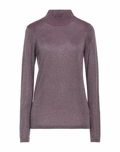 Silvian Heach Woman Turtleneck Mauve Viscose, Lurex Cover