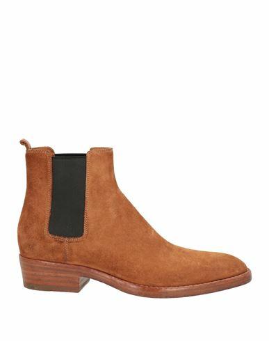 Buttero Man Ankle boots Camel Soft Leather Cover