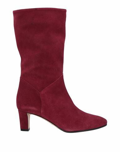 Alberta Ferretti Woman Boot Garnet Soft Leather Cover